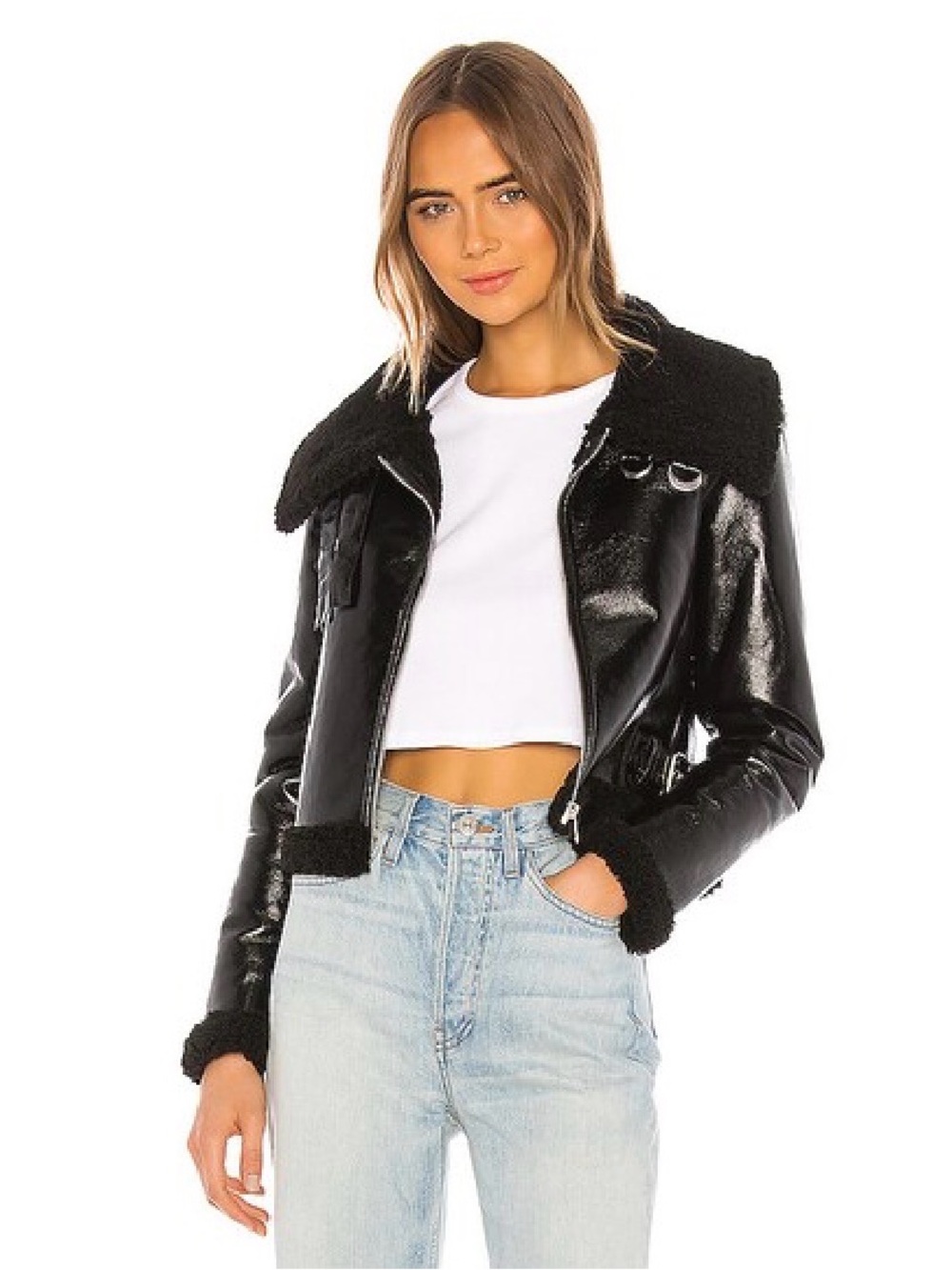 SUPERDOWN Kimberly Moto Jacket- Black
